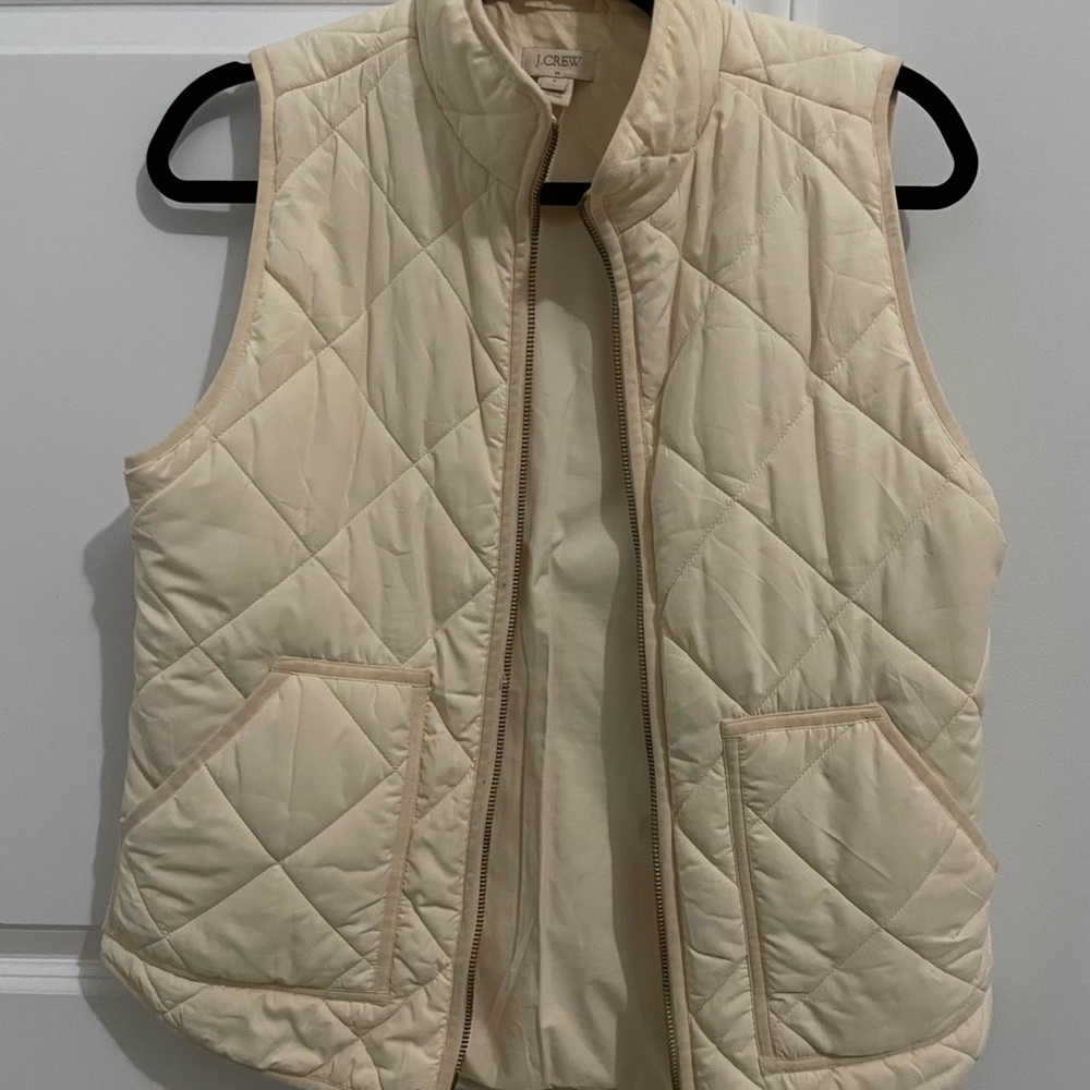 J crew down sweater vest